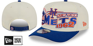 Mets CLASSIC A-FRAME SNAPBACK Chrome-Royal Hat by New Era