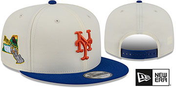 Mets LOCALIZED SNAPBACK Chrome-Royal Hat by New Era