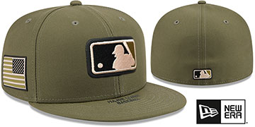 MLB Umpire 2026 ARMED FORCES 'STARS N STRIPES' Hat by New Era