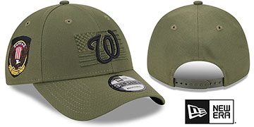 Nationals 2023 ARMED FORCES STARS N STRIPES SNAPBACK Hat by New Era