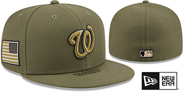 Nationals 2026 ARMED FORCES STARS N STRIPES Hat by New Era
