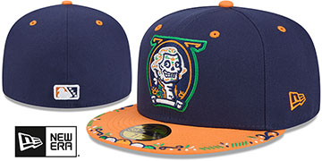Nationals 2026 COPA DE LA DIVERSION Navy-Orange Fitted Hat by New Era