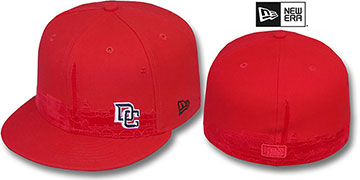 Nationals CITY-SKYLINE Red Fitted Hat by New Era