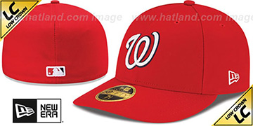 Nationals 2017 LOW-CROWN ONFIELD HOME Fitted Hat by New Era