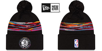 Nets 25-26 CITY-EDITION Knit Beanie Hat by New Era