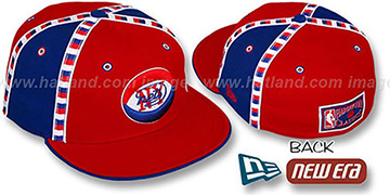 Nets CHECKERED PAST Fitted Hat by New Era