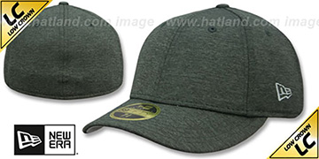 New Era LOW-CROWN SHADOW TECH 59FIFTY-BLANK Black Fitted Hat