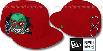 New Era LUCHADOR MASX Red Fitted Hat