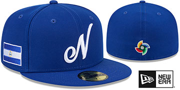 Nicaragua 2026 WBC GAME Royal Hat by New Era