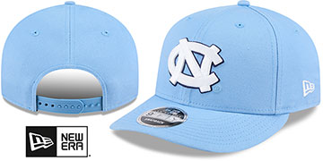 North Carolina LOW-CROWN TEAM-BASIC SNAPBACK Sky Hat by New Era