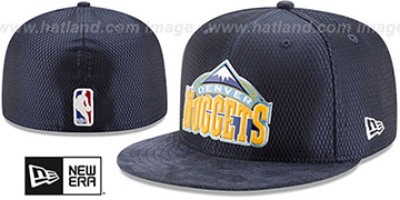 Nuggets 2017 ONCOURT DRAFT Navy Fitted Hat by New Era