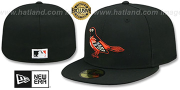 Orioles 1999-2008 HOME COOPERSTOWN Fitted Hat by New Era