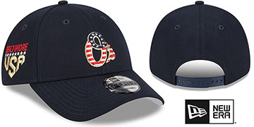 Orioles 2023 JULY 4TH STARS N STRIPES SNAP Hat by New Era