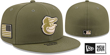 Orioles 2026 ARMED FORCES STARS N STRIPES Hat by New Era
