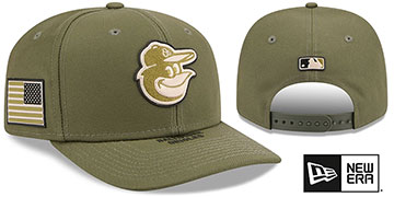 Orioles 2026 ARMED FORCES STARS N STRIPES STRETCH SNAP Hat by New Era