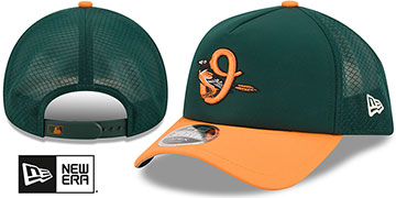 Orioles 2026 CITY CONNECT BATTING PRACTICE SNAPBACK Green-Orange Hat by New Era