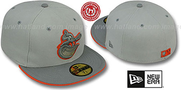 Orioles 2T COOP GREY-POP Fitted Hat by New Era
