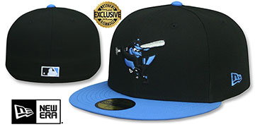 Orioles COOP ALTERNATE FORCE Black-Blue  Fitted Hat by New Era