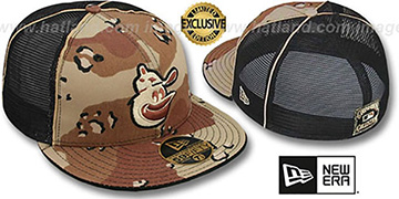 Orioles COOP DESERT STORM MESH-BACK Fitted Hat by New Era