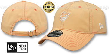 Orioles MINI BEACHIN STRAPBACK Light Orange Hat by New Era