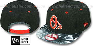 Orioles ZONE-VIZE SNAPBACK Black Hat by New Era