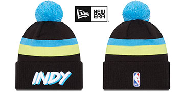 Pacers 23-24 CITY-EDITION Knit Beanie Hat by New Era