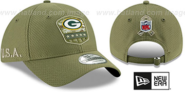 salute to service packers hat