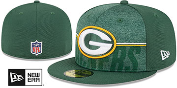 Packers 2023 'NFL TRAINING CAMP' Fitted Hat by New Era
