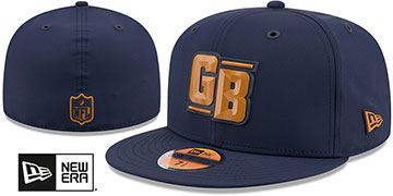 Packers 2026 NFL HISTORIC SIDELINE Navy Fitted Hat by New Era