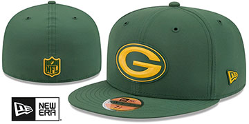 Packers 2026 NFL SIDELINE Green Fitted Hat by New Era