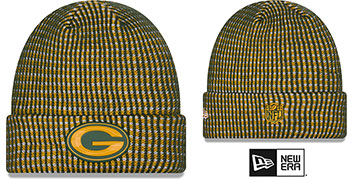 Packers 2026 SIDELINE WAFFLER Knit Beanie Hat by New Era