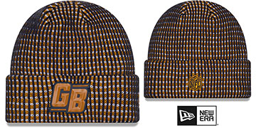 Packers 2026 THROWBACK SIDELINE WAFFLER Knit Beanie Hat by New Era