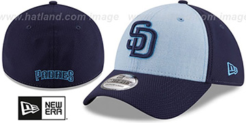 Padres 2018 FATHERS DAY FLEX Sky-Navy Hat by New Era
