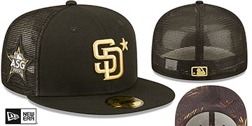Padres 2022 MLB ALL-STAR GAME Black Fitted Hat by New Era