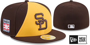 Padres 2025 HALL OF FAME Fitted Hat by New Era