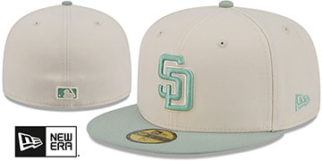 Padres 2026 COLOR PACK Cream-Sage Fitted Hat by New Era