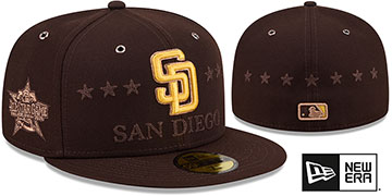 Padres 2026 MLB ALL-STAR GAME Brown Fitted Hat by New Era