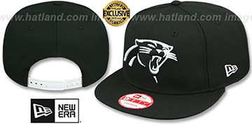 Panthers TEAM-BASIC SNAPBACK Black-White Hat by New Era