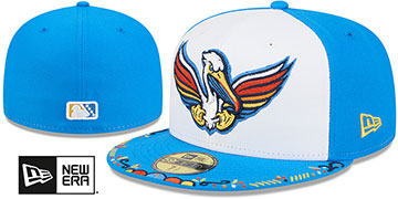 Pelicans 2026 COPA DE LA DIVERSION White-Blue Fitted Hat by New Era
