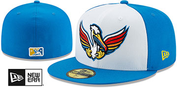 Pelicans COPA White-Blue Fitted Hat by New Era
