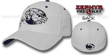 Penn State DHS-Xline White Fitted Hat by Zephyr