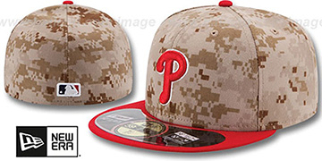 Phillies 2014 STARS N STRIPES Fitted Hat by New Era