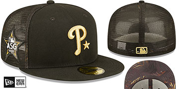 Phillies 2022 MLB ALL-STAR GAME Black Fitted Hat by New Era