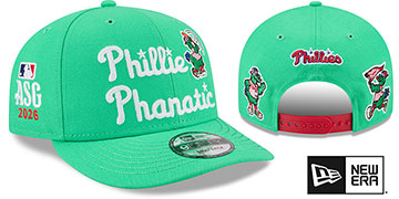 Phillies 2026 ALL STAR GAME PHANATIC PC SNAPBACK Lime Hat by New Era