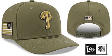 Phillies 2026 ARMED FORCES STARS N STRIPES STRETCH SNAP Hat by New Era