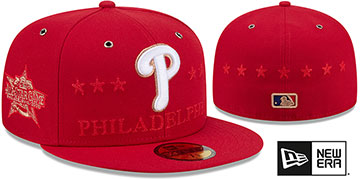 Phillies 2026 MLB ALL-STAR GAME Red Fitted Hat by New Era