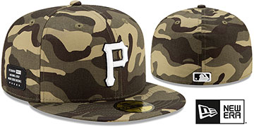 Pirates 2021 ARMED FORCES STARS N STRIPES Hat by New Era
