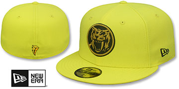 Power Rangers SABERTOOTH Yellow Fitted Hat by New Era