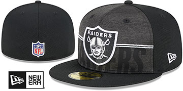 Raiders 2023 NFL TRAINING CAMP Fitted Hat by New Era