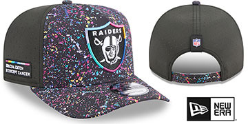 Raiders 2025 CRUCIAL CATCH A-FRAME SNAPBACK Hat by New Era